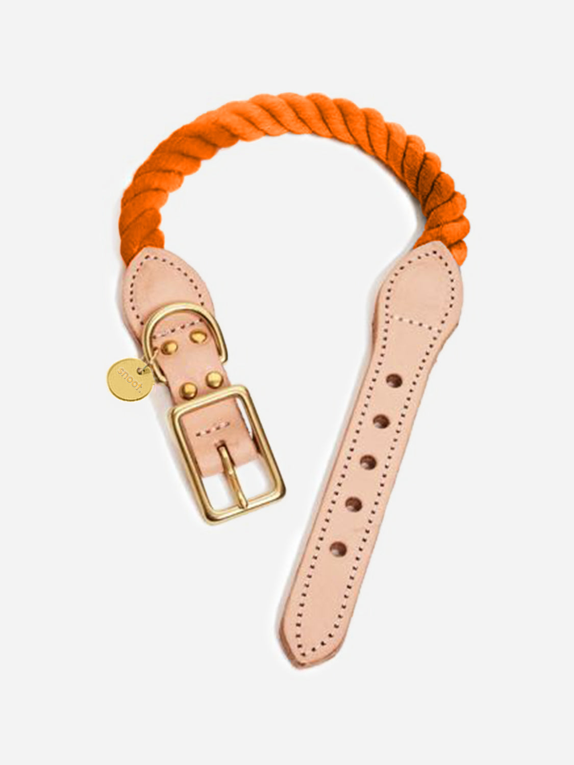 ORANGE ROPE COLLAR