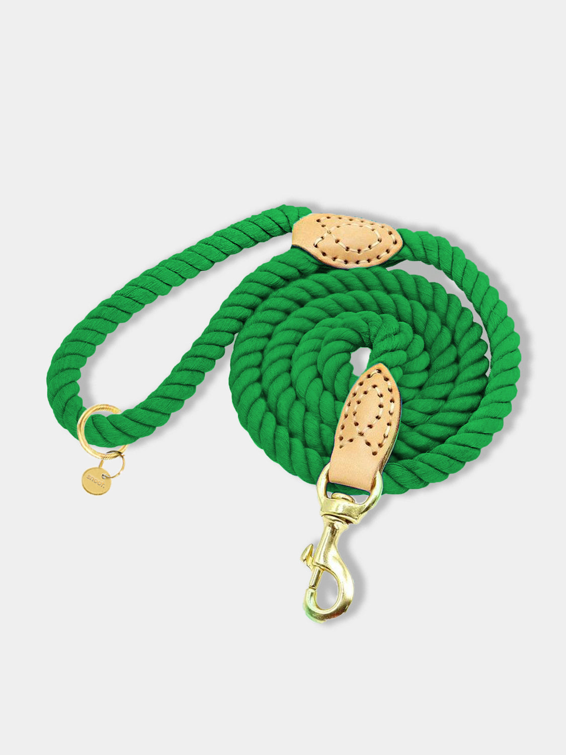 GREEN ROPE LEASH