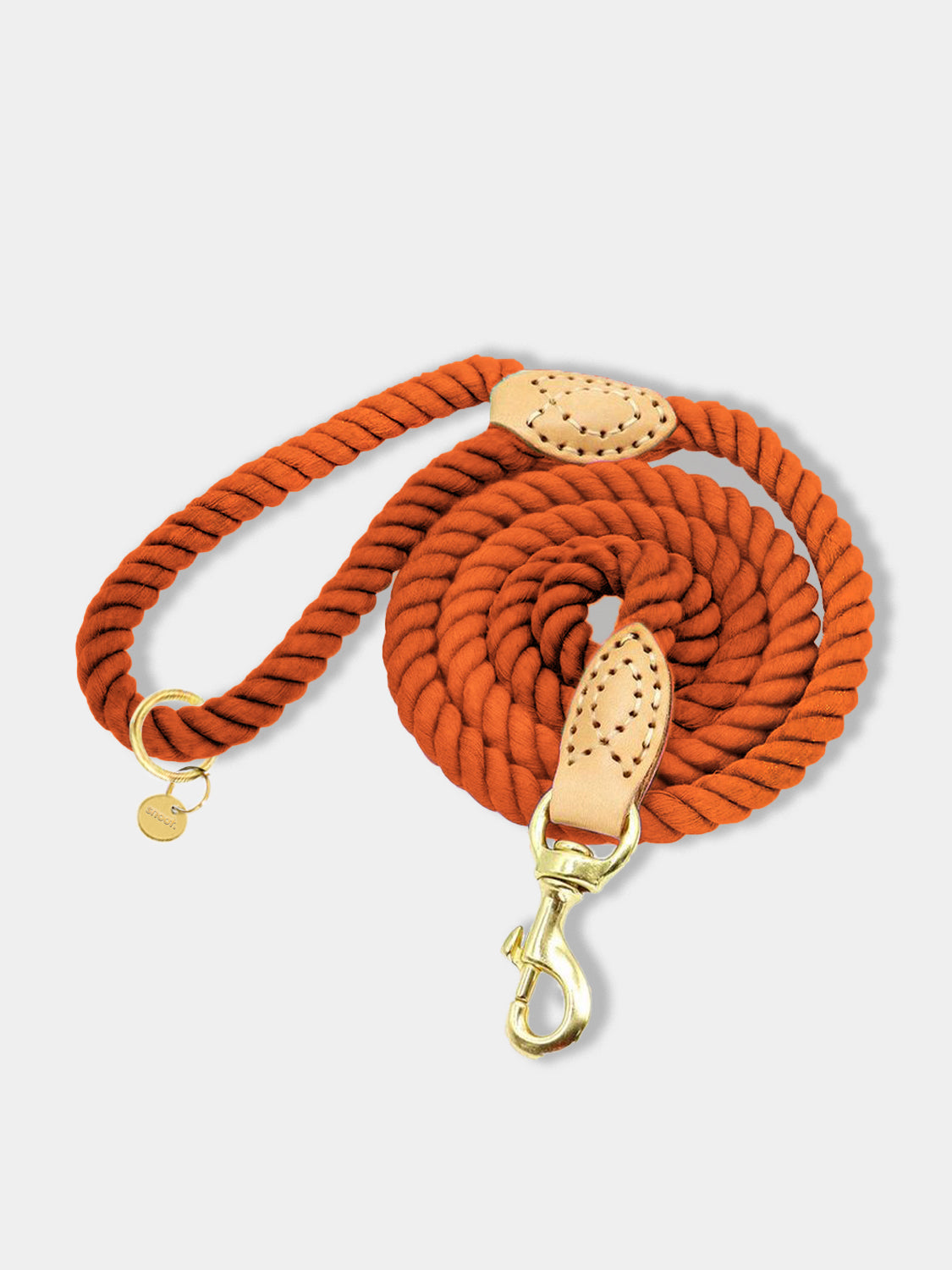 ORANGE ROPE LEASH