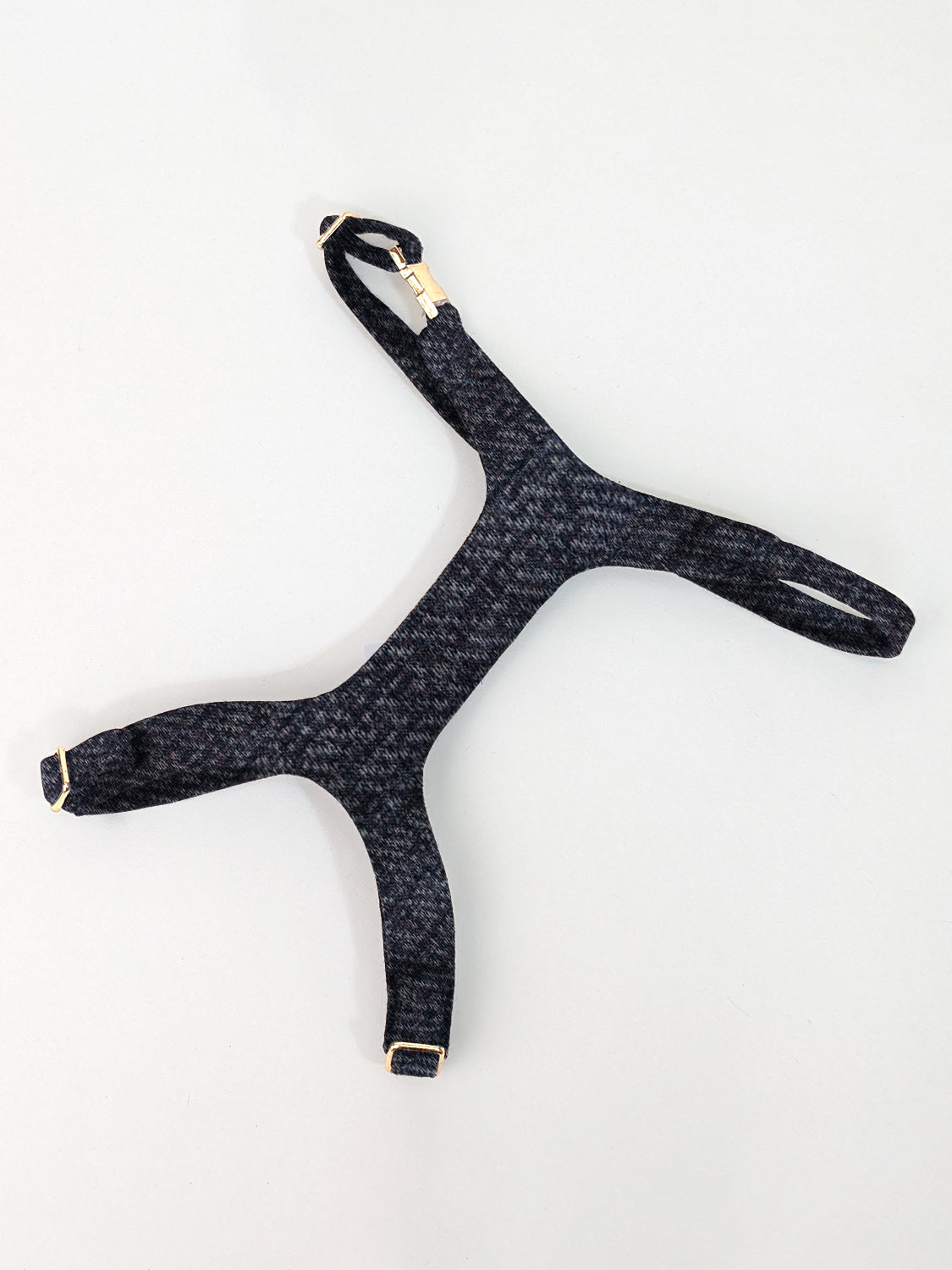 NAVY TWEED HARNESS